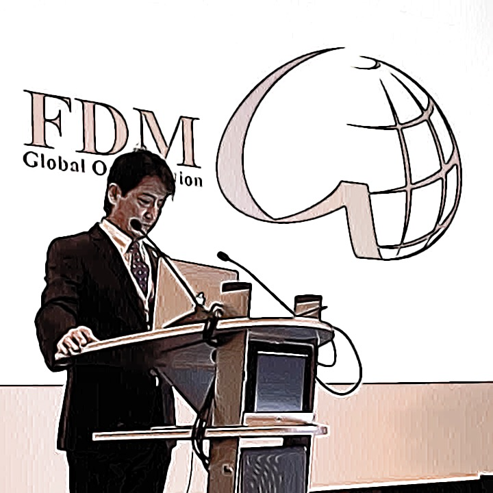 田中啓介FDM.O. FDM国際連合代表 FDMアジアン アソシエイション理事
